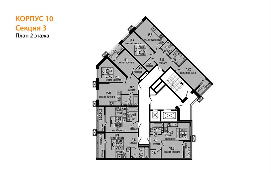 Фото №8: Студия 29 м² - Майкоп