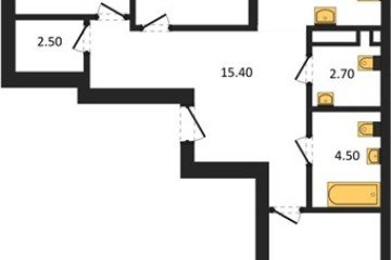 Фото №1: 3-комнатная квартира 86 м² - Майкоп, мкр. ЖК Звезды, 