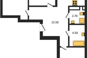 Фото №1: 3-комнатная квартира 86 м² - Майкоп, мкр. ЖК Звезды, 