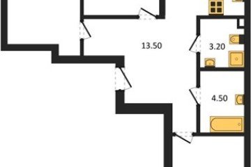 Фото №1: 3-комнатная квартира 87 м² - Майкоп, мкр. ЖК Звезды, 