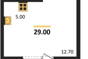 Фото №1: Студия 29 м² - Майкоп, мкр. ЖК Звезды, 