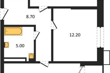 Фото №1: 2-комнатная квартира 63 м² - Майкоп, мкр. ЖК Звезды, 