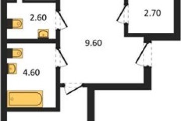 Фото №1: 2-комнатная квартира 68 м² - Майкоп, мкр. ЖК Звезды, 