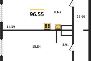 Фото №1: 3-комнатная квартира 96 м² - Майкоп, 