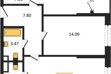 Фото №1: 2-комнатная квартира 69 м² - Майкоп, 