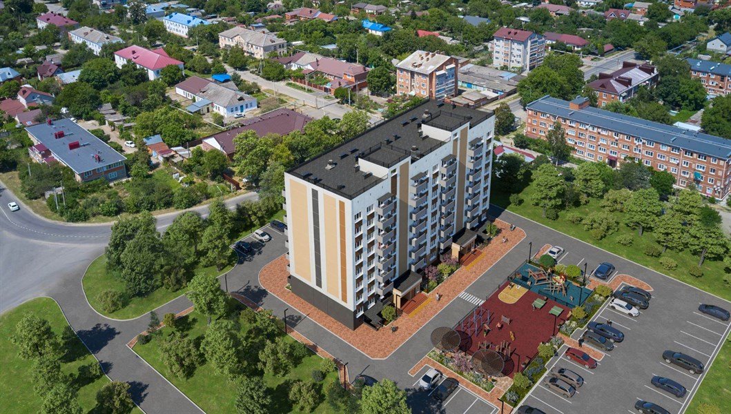 Фото №2: 1-комнатная квартира 40 м² - Лабинск, мкр. ЖК Первый, ул. Калинина, 309