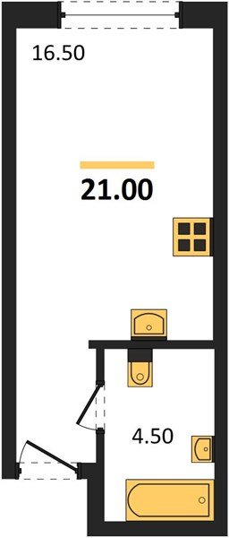 Фото №1: Студия 21 м² - Краснодар, Догма Парк, мкр. Прикубанский внутригородской округ