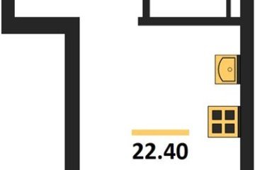 Фото №1: Студия 22 м² - Краснодар, мкр. Прикубанский внутригородской округ, 