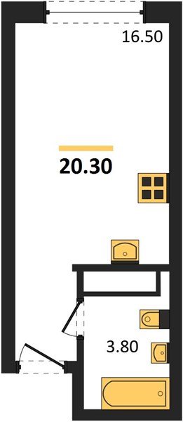 Фото №1: Студия 20 м² - Краснодар, Догма Парк, мкр. Прикубанский внутригородской округ