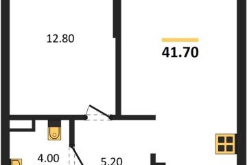 Фото №1: 1-комнатная квартира 41 м² - Краснодар, мкр. Прикубанский внутригородской округ, 