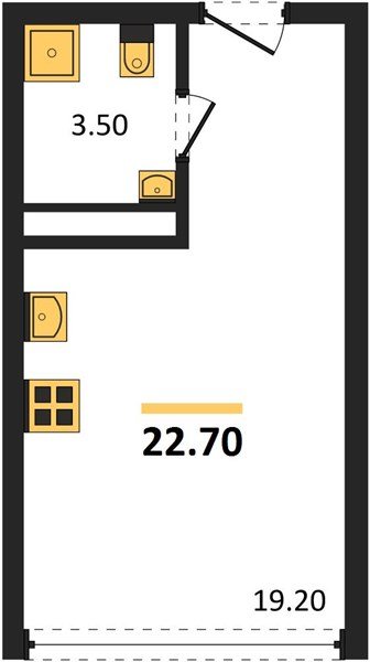 Фото №1: Студия 22 м² - Краснодар, Прикубанский внутригородской округ, мкр. Догма Парк