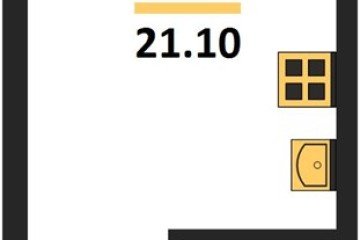 Фото №1: Студия 21 м² - Краснодар, мкр. Прикубанский внутригородской округ, 