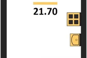 Фото №1: Студия 21 м² - Краснодар, мкр. Прикубанский внутригородской округ, 