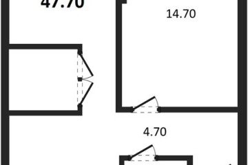 Фото №1: 1-комнатная квартира 47 м² - Краснодар, мкр. Прикубанский внутригородской округ, 