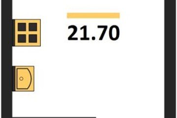 Фото №1: Студия 21 м² - Краснодар, мкр. Прикубанский внутригородской округ, ул. Марины Цветаевой, 34