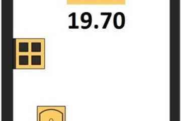 Фото №1: Студия 19 м² - Краснодар, мкр. Прикубанский внутригородской округ, ул. Марины Цветаевой, 34