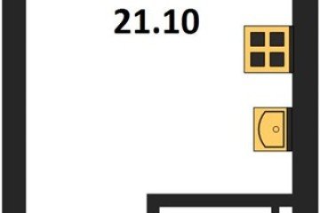 Фото №1: Студия 21 м² - Краснодар, мкр. Прикубанский внутригородской округ, ул. Марины Цветаевой, 34