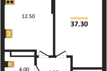 Фото №1: 1-комнатная квартира 37 м² - Краснодар, мкр. Догма Парк, ул. Марины Цветаевой, 33