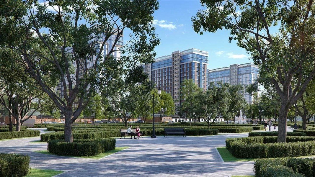 Фото №3: 1-комнатная квартира 45 м² - Краснодар, Прикубанский внутригородской округ, мкр. Догма Парк, ул. Марины Цветаевой, 33