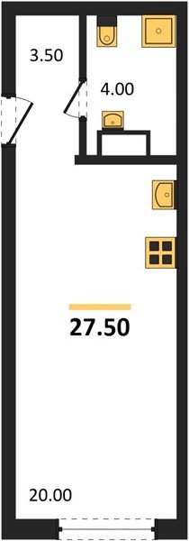 Фото №1: Студия 27 м² - Краснодар, Догма Парк, мкр. Прикубанский внутригородской округ, ул. Марины Цветаевой, 35