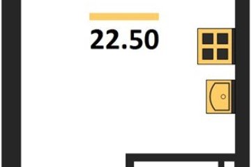 Фото №1: Студия 22 м² - Краснодар, мкр. Прикубанский внутригородской округ, ул. Марины Цветаевой, 35