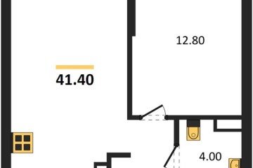 Фото №1: 1-комнатная квартира 41 м² - Краснодар, мкр. Прикубанский внутригородской округ, ул. Марины Цветаевой, 35