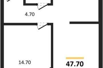 Фото №1: 1-комнатная квартира 47 м² - Краснодар, мкр. Прикубанский внутригородской округ, ул. Марины Цветаевой, 35