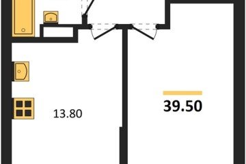 Фото №1: 1-комнатная квартира 39 м² - Краснодар, мкр. Догма Парк, ул. Марины Цветаевой, 36