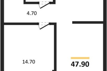 Фото №1: 1-комнатная квартира 47 м² - Краснодар, мкр. Догма Парк, ул. Марины Цветаевой, 36