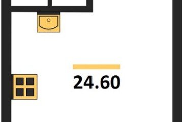 Фото №1: Студия 24 м² - Краснодар, мкр. Догма Парк, ул. Марины Цветаевой, 36