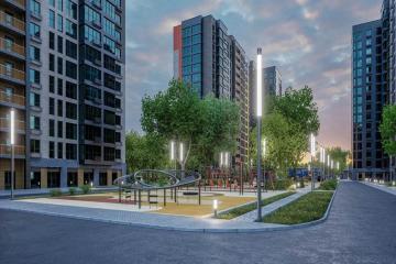 Фото №4: 2-комнатная квартира 50 м² - Яблоновский, мкр. ЖК Мегасити, 