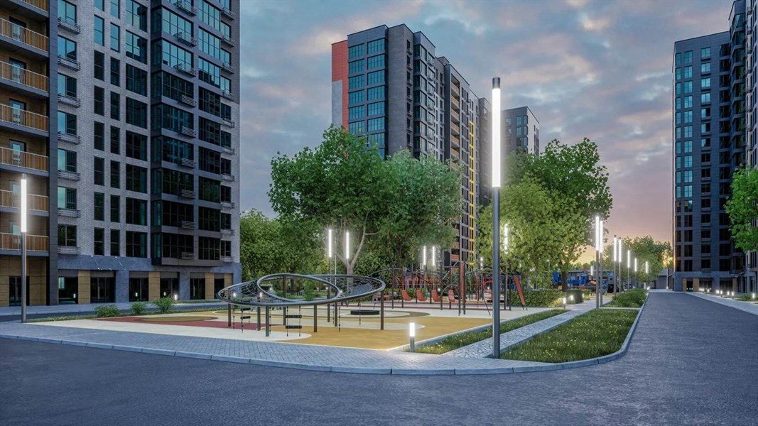 Фото №4: 2-комнатная квартира 50 м² - Яблоновский, мкр. ЖК Мегасити