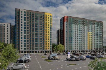 Фото №2: 2-комнатная квартира 50 м² - Яблоновский, мкр. ЖК Мегасити, 