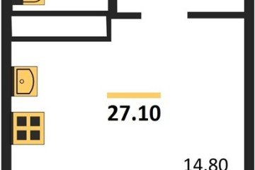 Фото №1: Студия 26 м² - Краснодар, мкр. жилой комплекс Все Свои, ул. Колхозная, 5/2