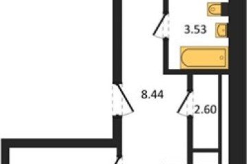 Фото №1: 2-комнатная квартира 59 м² - Майкоп, 