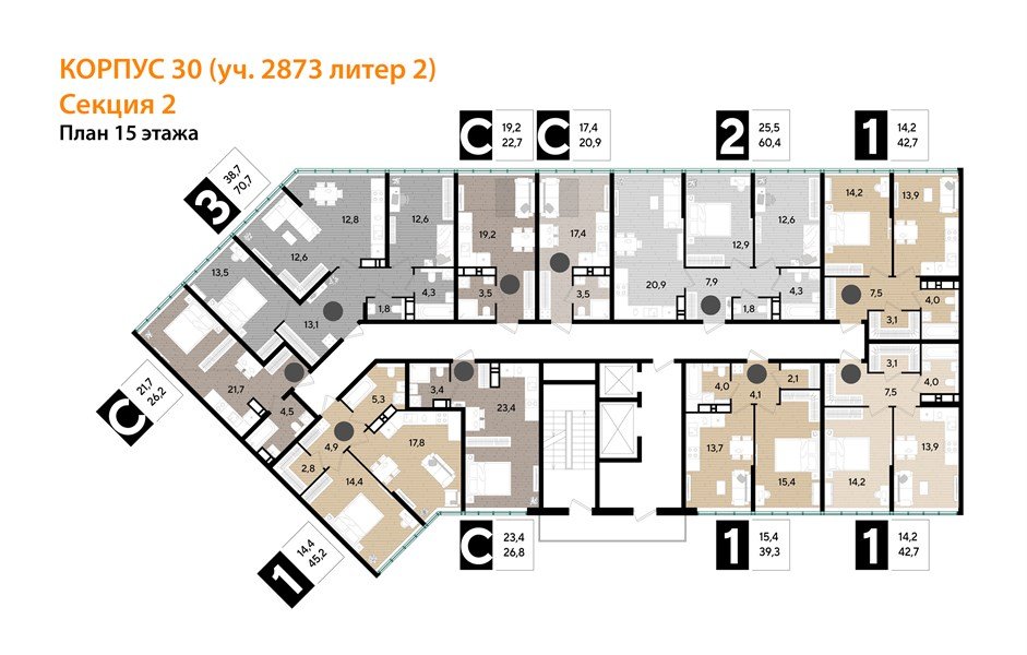 Фото №8: Студия 26 м² - Краснодар, Догма Парк, мкр. Прикубанский внутригородской округ