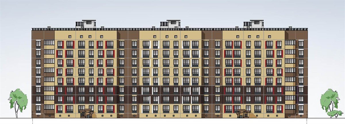 Фото №4: 3-комнатная квартира 77 м² - Берёзовый, Прикубанский внутригородской округ, мкр. жилой комплекс Молодёжный-2, ул. имени Профессора Малигонова, 42/2к1