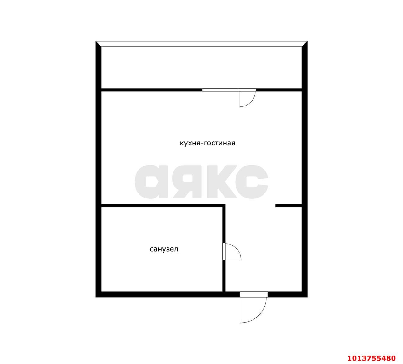 Фото №6: Студия 29 м² - Краснодар, жилой комплекс Жемчужина, ул. имени Ф.И. Шаляпина, 30/1