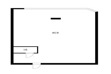 Фото №5: 1-комнатная квартира 44 м² - Краснодар, мкр. Прикубанский внутригородской округ, ул. имени Героя Георгия Бочарникова, 12/1