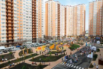 Фото №1: 1-комнатная квартира 44 м² - Краснодар, мкр. Прикубанский внутригородской округ, ул. имени Героя Георгия Бочарникова, 12/1