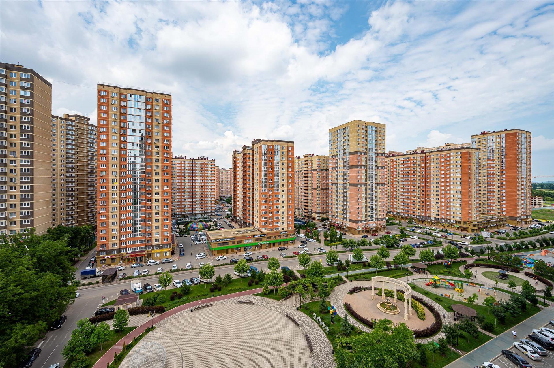 Фото №3: 1-комнатная квартира 47 м² - Краснодар, Губернский, мкр. Прикубанский внутригородской округ, ул. имени Героя Георгия Бочарникова, 12/1