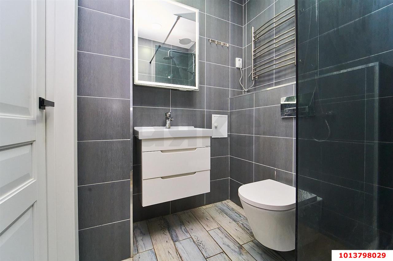 Фото №8: 1-комнатная квартира 36 м² - Краснодар, Прикубанский внутригородской округ, Калинино, Завод Радиоизмерительных Приборов, мкр. ЖК Акварели-2, ул. Тепличная, 62/1к6