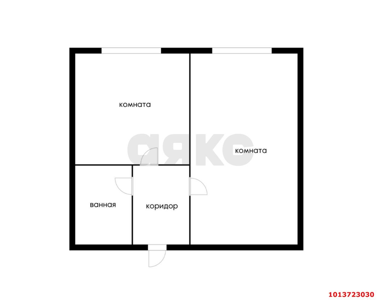 Фото №10: Апартаменты 33 м² - Шепси, ул. Железнодорожная, 1
