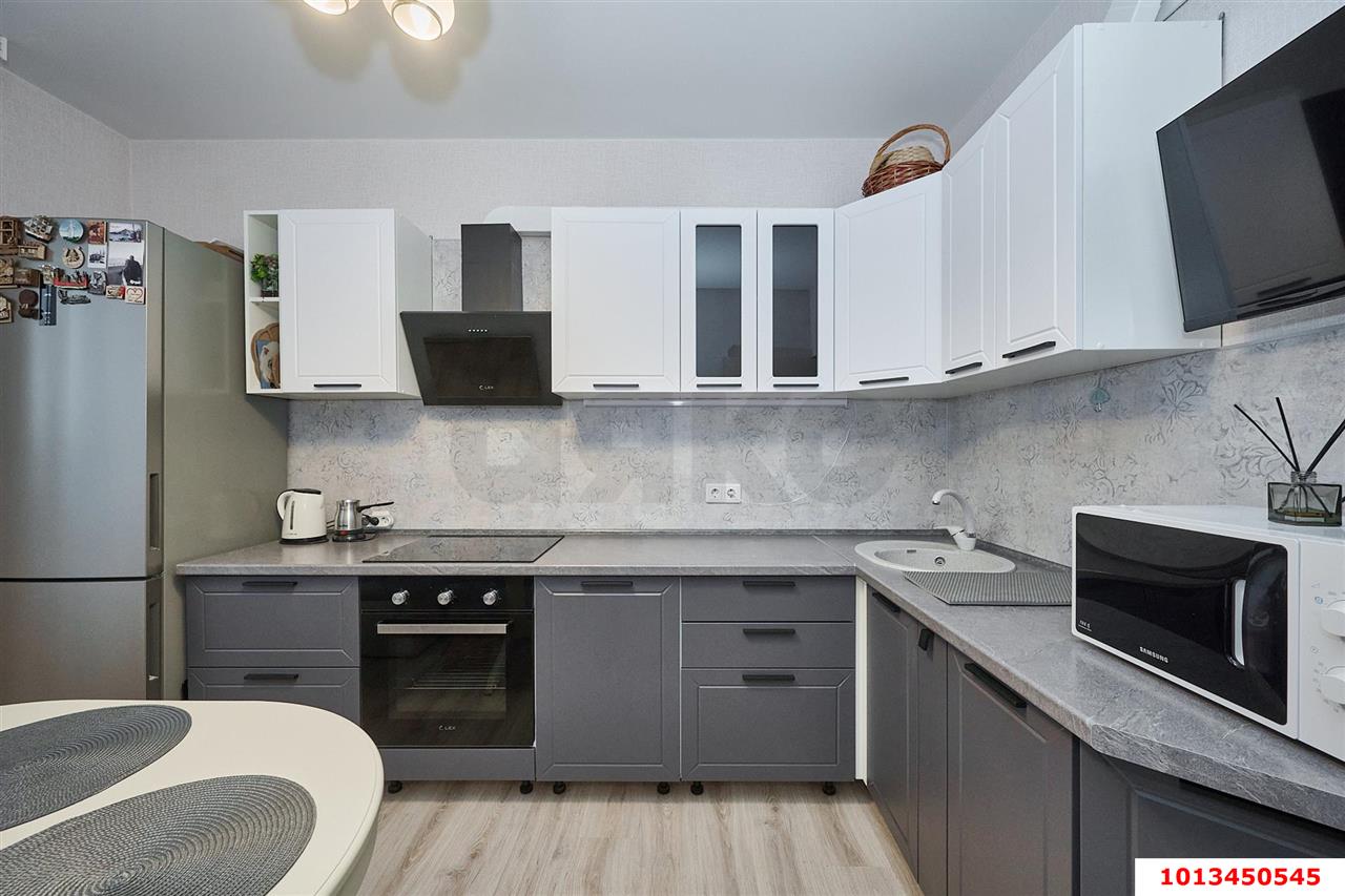 Фото №1: 1-комнатная квартира 45 м² - Краснодар, жилой комплекс Гарант, ул. Бородинская, 150Бк2