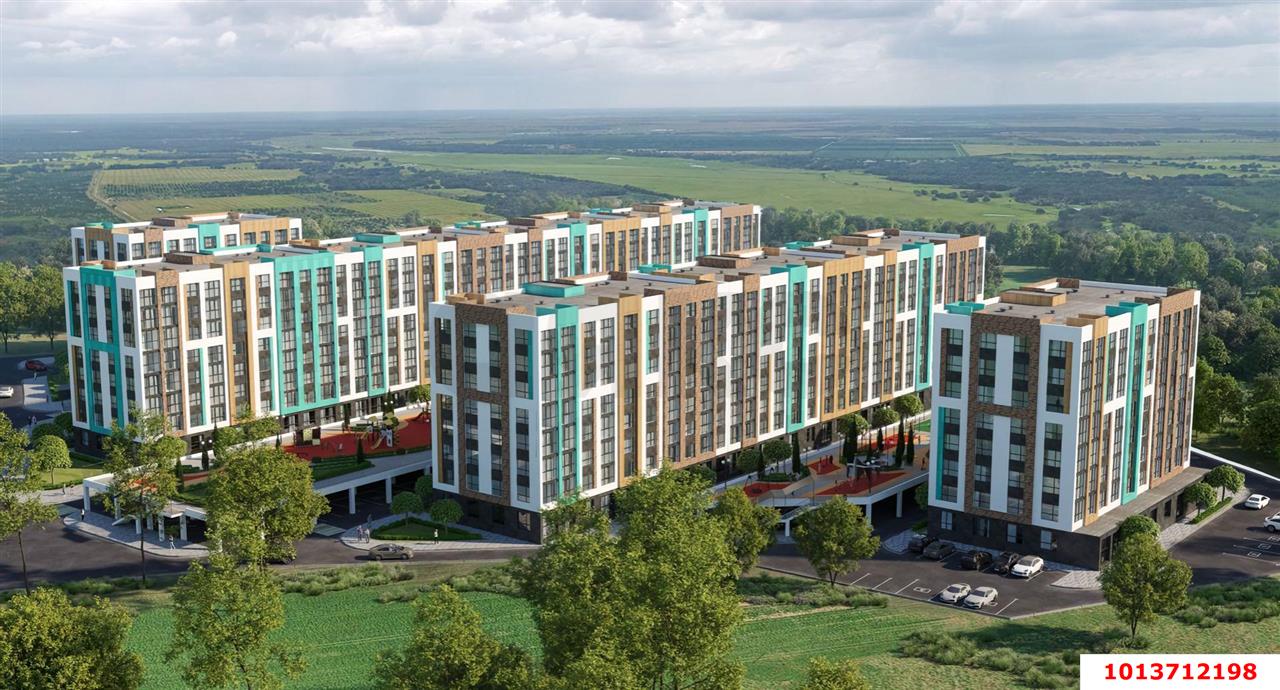 Фото №3: 1-комнатная квартира 43 м² - Краснодар, жилой комплекс Западный Город, ул. Крылатская, 17/1