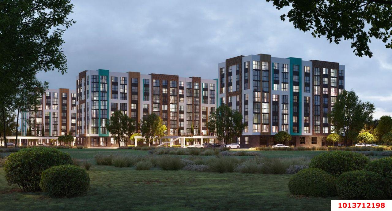 Фото №1: 1-комнатная квартира 43 м² - Краснодар, жилой комплекс Западный Город, ул. Крылатская, 17/1