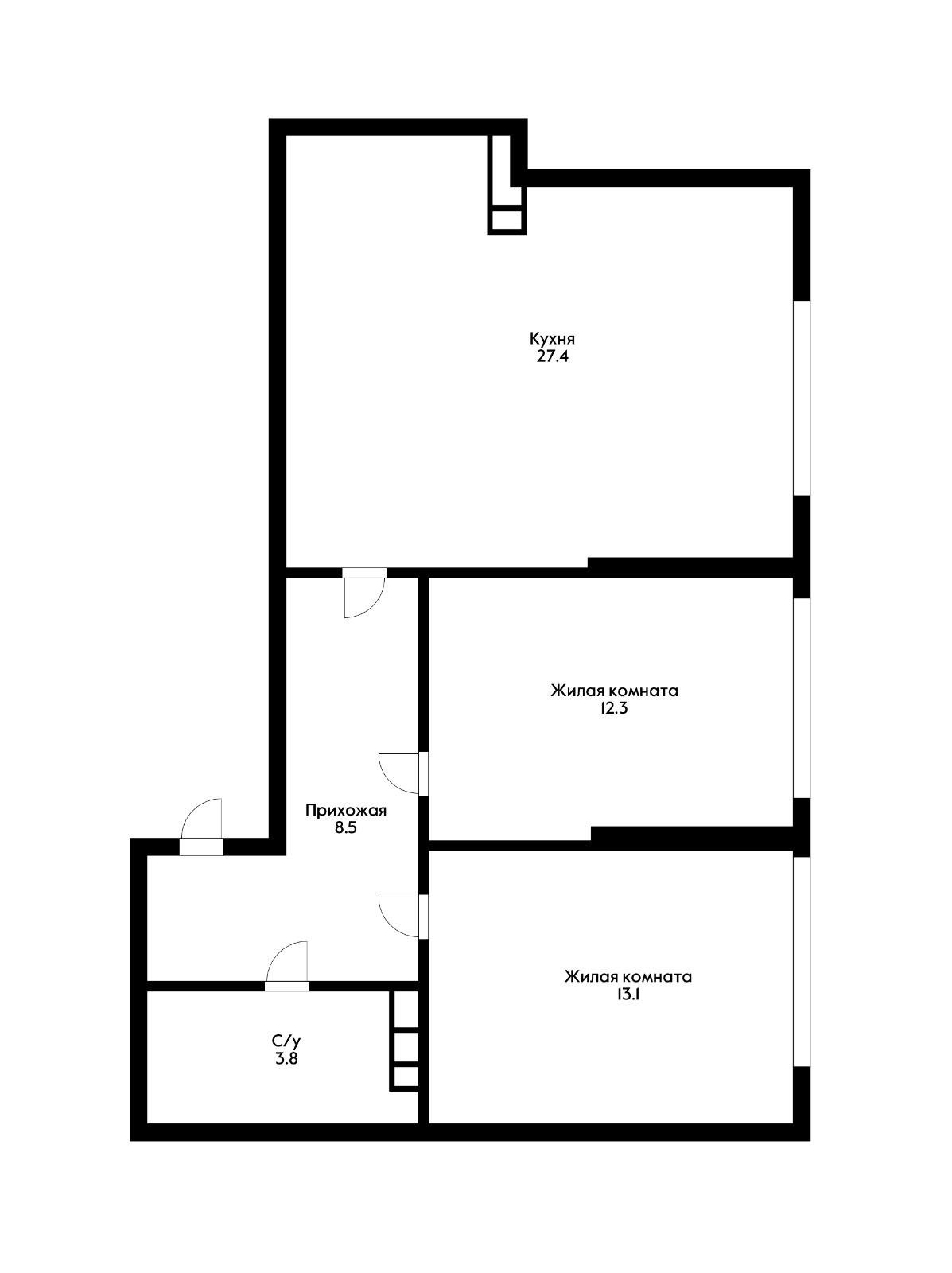 Фото №1: 2-комнатная квартира 65 м² - Новая Адыгея, мкр. жилой комплекс Мега-Победа 2, ул. Песочная, 1к4