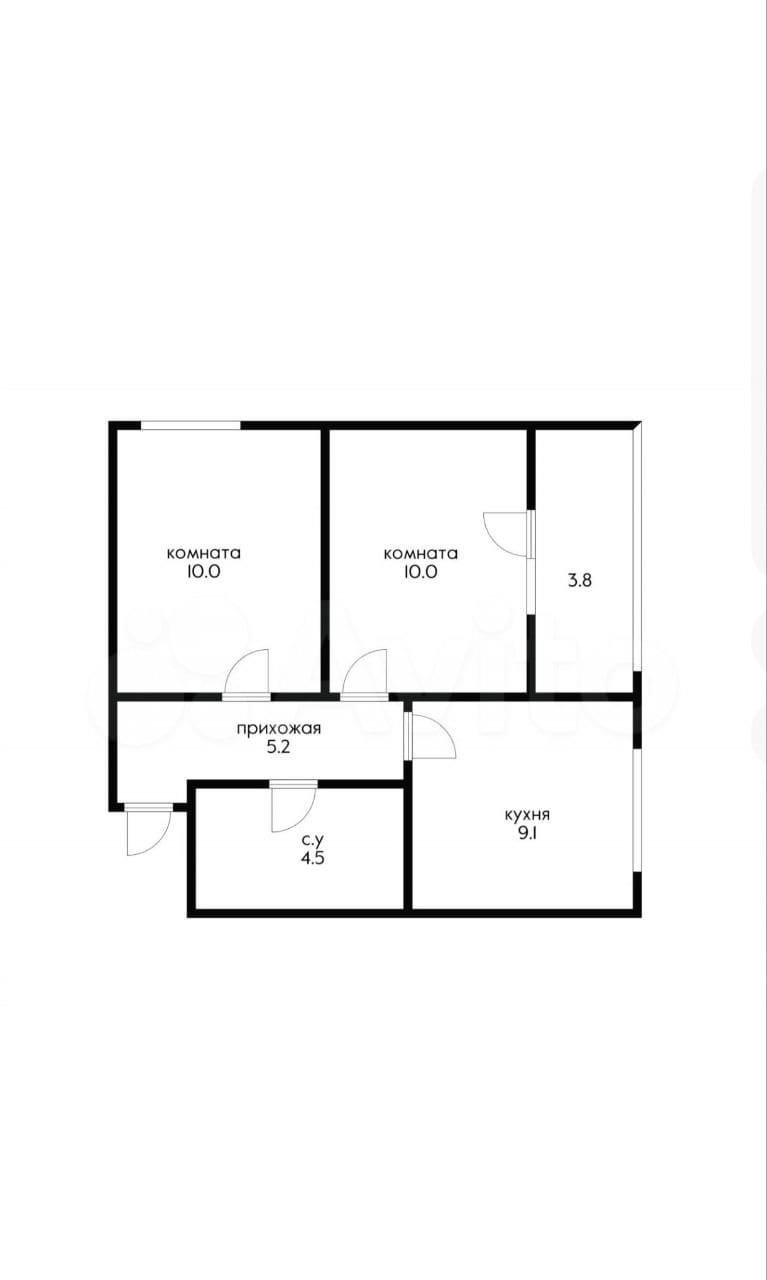Фото №15: 2-комнатная квартира 48 м² - Краснодар, Прикубанский внутригородской округ, мкр. жилой комплекс Самолёт-2, ул. Западный Обход, 57к1