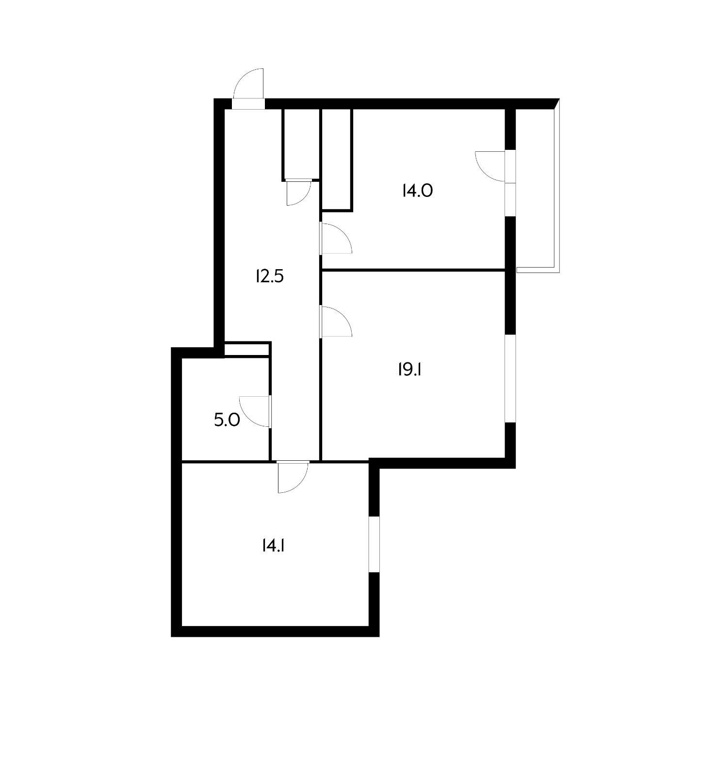 Фото №14: 2-комнатная квартира 67 м² - Краснодар, Прикубанский внутригородской округ, мкр. имени Маршала Жукова, ул. Александра Покрышкина, 4/6