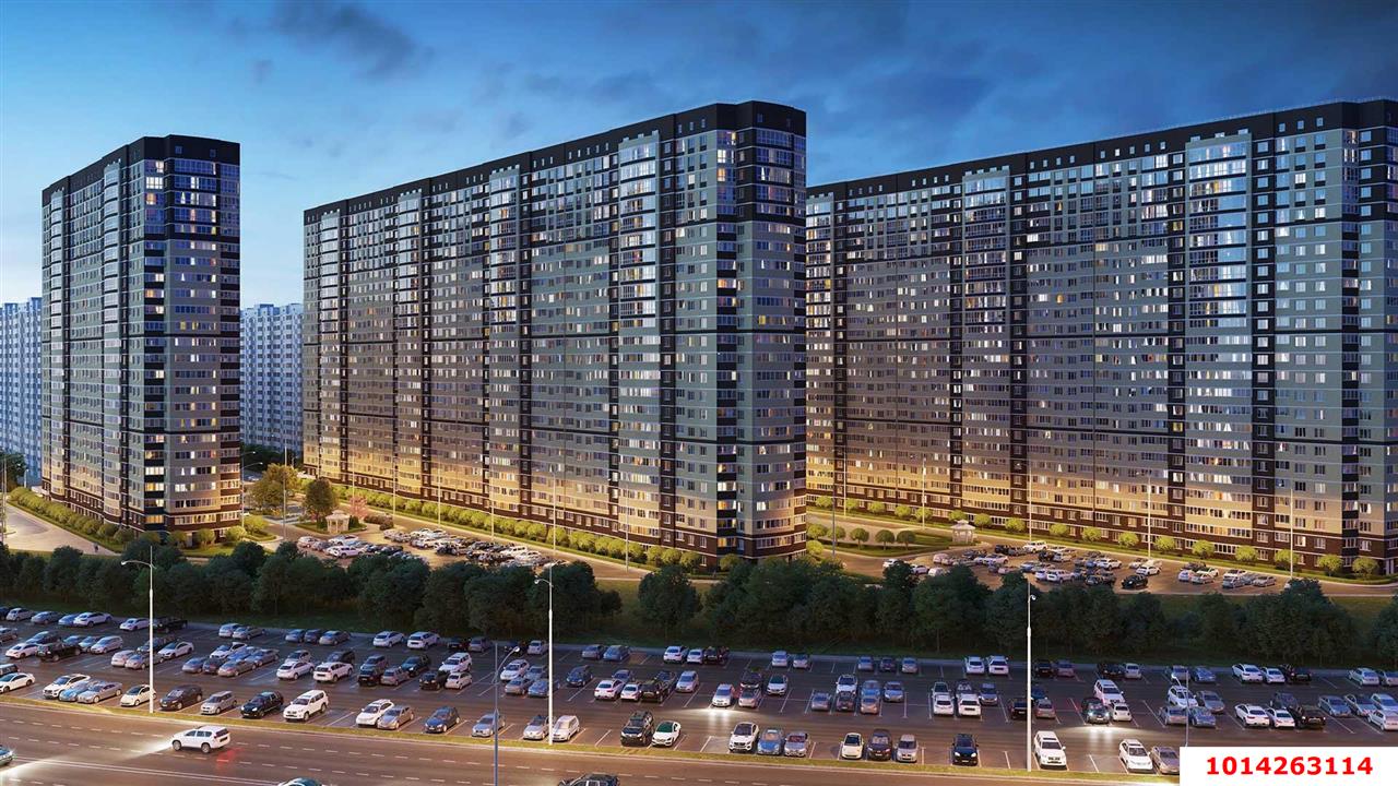 Фото №1: 2-комнатная квартира 57 м² - Краснодар, имени Петра Метальникова, ул. Петра Метальникова, 36